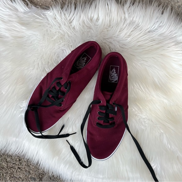 VANS Burgundy Low Sk8 Sneakers